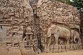 Mamallapuram - Tamil Nadu. The Arjuna's Penance.